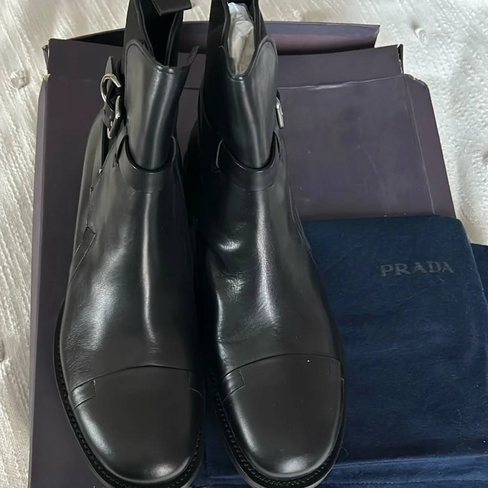 Prada Moto Boots - Picture 2 of 5